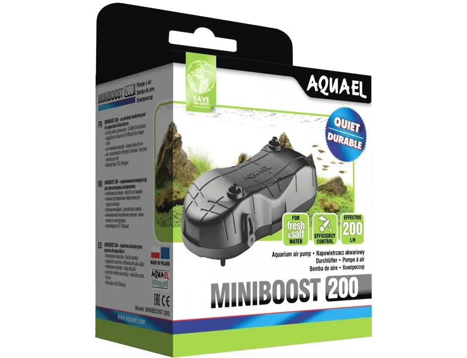 AQUAEL Mini-Aquariumbelüfter Miniboost 200