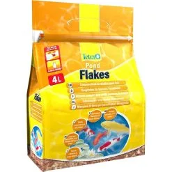 Tetra Pond Flakes | 4 L Fisch Hauptfutter In Flockenform