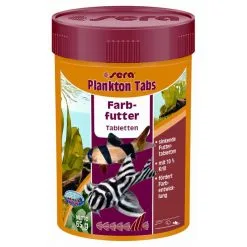 Sera Plankton Tabs | 100 Ml Futter Für Zierfische