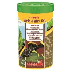 Sera Wels-Tabs XXL | 250 Ml, 120g Fischfutter Für Welse